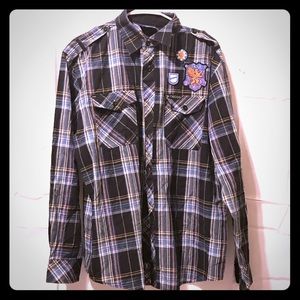 Men’s Mecca Long Sleeve button down